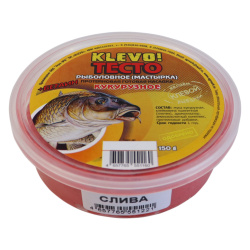 Тесто готовое кукурузное Klevo Слива 150 мл