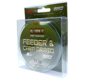 Плетеный шнур Kaida Ультимейт Фидер&Карп Брейд/Ultimate Feeder&Carp Braid 0,45 мм 200 м