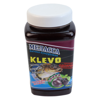 Меласса кукурузная Klevo Слива 700 гр