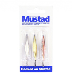 Набор зимних блесен Mustad Иголка 3,7 гр 3 шт/упак