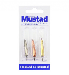 Набор зимних блесен Mustad Камышевка 2,3 гр 3 шт/упак