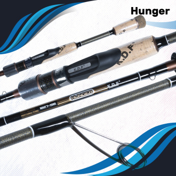 Спиннинг KDF Хунгер/Hunger 2,13 м тест 4-26 гр арт 1027-213