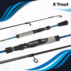 Спиннинг KDF Кс Траут/X Trout 1,92 м тест 1-4 гр арт 1002-6'3"