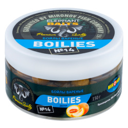 Бойлы тонущие Elephant Baits Дыня 14 мм 150 гр
