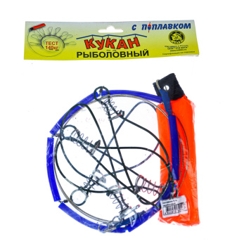 Кукан с поплавком ТК 5 карабинов
