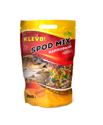 Прикормка Klevo Спод Микс / Spod Mix Карповая 2,5 кг