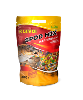 Прикормка Klevo Спод Микс / Spod Mix Карповая 2,5 кг