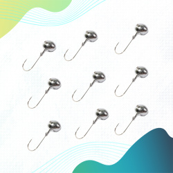 Джиг головка Футбольный мяч 7 гр 9 шт/упак