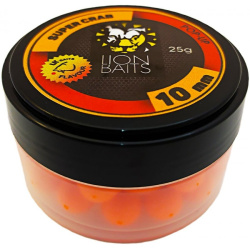 Бойлы плавающие Lion Baits Супер краб 10 мм 25 гр