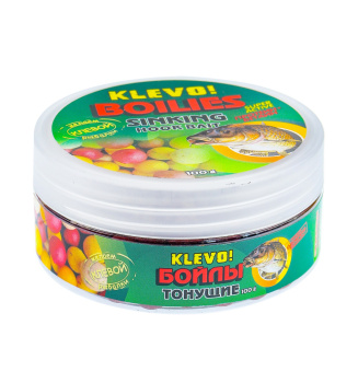 Бойлы тонущие Klevo Ананас 10 мм 100 гр