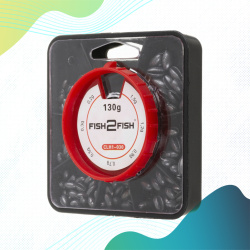 Набор грузил AK Фиш ту Фиш / Fish2Fish CLH1-030 130 г