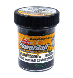 Форелевая паста Berkley Натурал Сцент Глиттер Траут Бейт / Natural Scent Glitter Trout Bait Чеснок Чёрный / Garlic Black цвет черный SAP-1313127