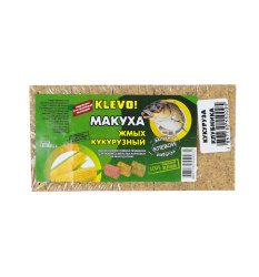 Макуха кукурузная прессованная Klevo Клубника 450 гр