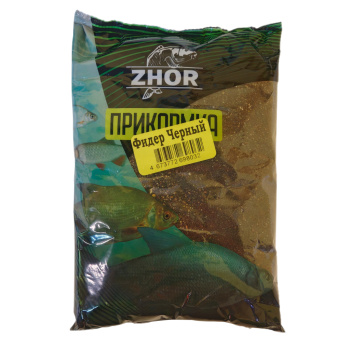 Прикормка Zhor Фидер черный 800 гр