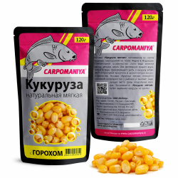 Кукуруза мягкая c горохом CM 120 гр