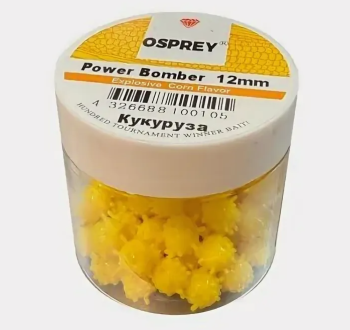 Бомбар силиконовый плавающий ОС Коронавирус Кукуруза 12 мм цв желтый