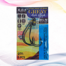 Крючки офсетные KDF Грейт Фиш/Great Fish 197-2 №3/0