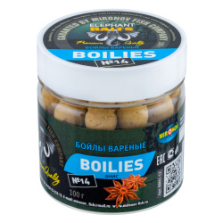 Бойлы тонущие Elephant Baits Анис 14 мм 100 гр
