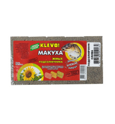 Макуха подсолнечника прессованная Klevo Слива 500 гр