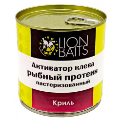 Активатор клева Lion Baits Рыбный протеин Криль 430 мл