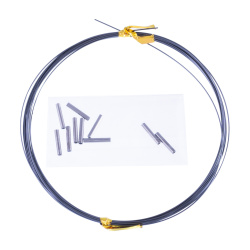 Поводковый материал титановый KDF 67-3001 3 м 3lb 16 кг