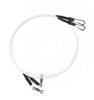 Поводки жерличные флюорокарбоновые Smart Baits 45 см 2 шт/упак