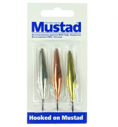Набор зимних блесен Mustad Уловистая 6,8 гр 3 шт/упак