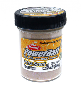 Форелевая паста Berkley Натурал Сцент Глиттер Траут Бейт / Natural Scent Glitter Trout Bait Печень Шартрез / Liver Shartreuse цвет белый с блеском SAP-1239483