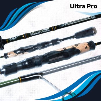 Спиннинг KDF Ультра Про/Ultra Pro 1,92 м тест 1-8 гр арт 1019-6'3"