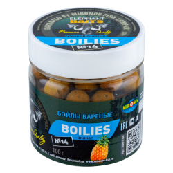 Бойлы тонущие Elephant Baits Ананас 14 мм 100 гр