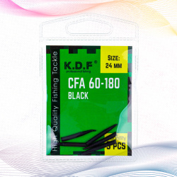 Конус силиконовый KDF 60-180 24 мм цв черный 5 шт/упак