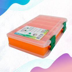 Коробка двухсторонняя 240Д оранжевая