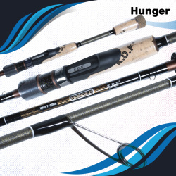 Спиннинг KDF Хунгер/Hunger 1,98 м тест 4-26 гр арт 1027-198