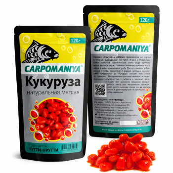 Кукуруза мягкая CM Тутти-фрутти 120 гр
