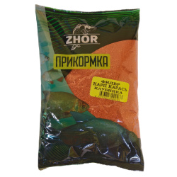 Прикормка Zhor Фидер Карп-Карась Клубника 800 гр