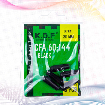 Цилиндр KDF 60-144 20 мм цв черный 5 шт/упак