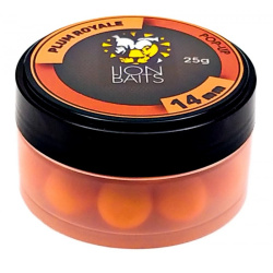 Бойлы плавающие Lion Baits Слива 14 мм 25 гр