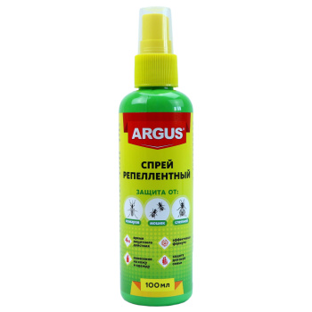 Лосьон-спрей репеллентный от комаров Argus 100 мл