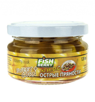 Кукуруза Fishberry Острые пряности-специи 120 мл