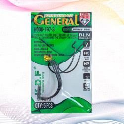 Крючки офсетные KDF Генерал/General 197-№3/0
