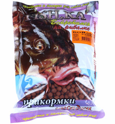 Бойлы мини тонущие Fishka Слива 8-10 мм 800 гр