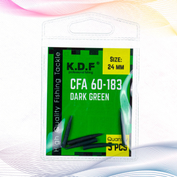 Конус силиконовый KDF 60-183 24 мм цв болотный 5 шт/упак