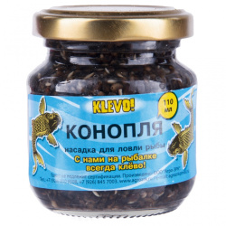 Семена конопли распаренные Klevo 110 мл