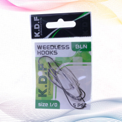 Крючки незацепляйка KDF Видлесс/Weedless №1/0