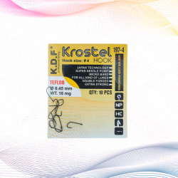 Крючки KDF Кростел/Krostel 197-4 №4