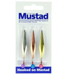 Набор зимних блесен Mustad Отличная+шар 3,8 гр 3 шт/упак