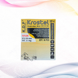 Крючки KDF Кростел/Krostel 197-4 №0,6