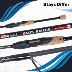 Спиннинг KDF Стайс Диффер/Stays Differ 1,98 м тест 3-21 гр арт 1056-198
