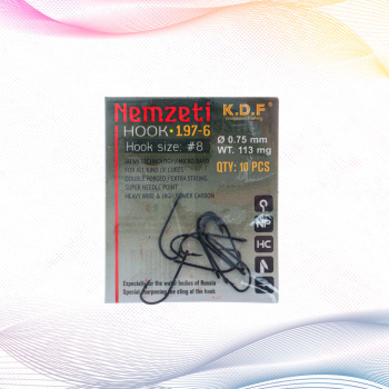 Крючки KDF Немзети/Nemzeti 197-6 №8