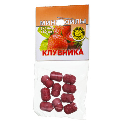 Мини бойлы тонущие ТК Клубника 8*14 мм
